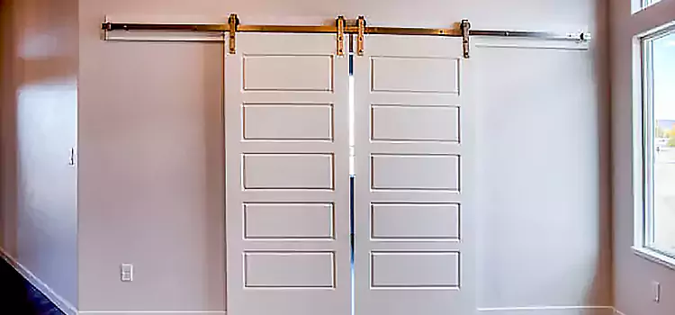 Glass Barn Door with Installation Hardware Kit Egypt Lake-Leto